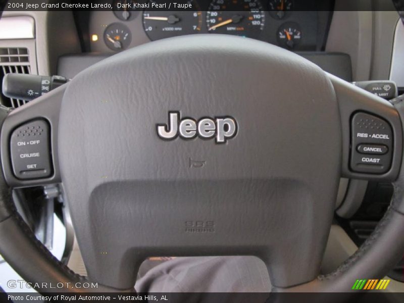 Dark Khaki Pearl / Taupe 2004 Jeep Grand Cherokee Laredo