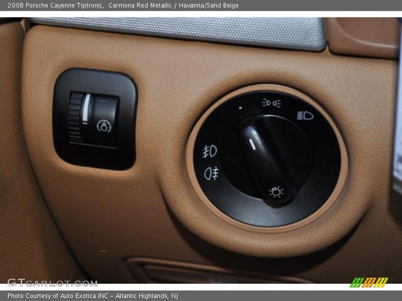 Carmona Red Metallic / Havanna/Sand Beige 2008 Porsche Cayenne Tiptronic