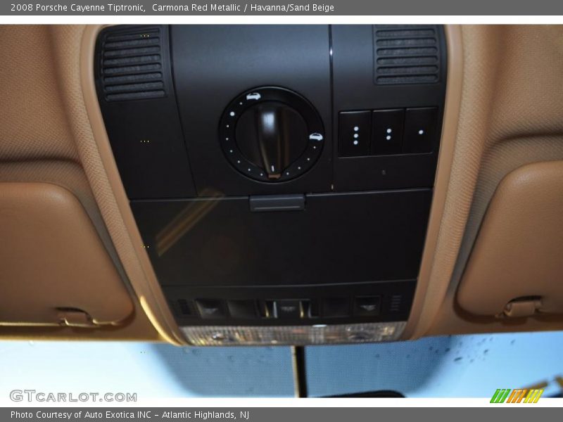 Carmona Red Metallic / Havanna/Sand Beige 2008 Porsche Cayenne Tiptronic