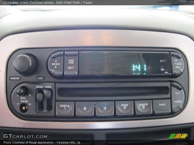 Dark Khaki Pearl / Taupe 2004 Jeep Grand Cherokee Laredo