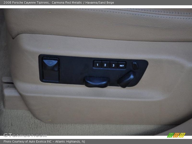 Carmona Red Metallic / Havanna/Sand Beige 2008 Porsche Cayenne Tiptronic