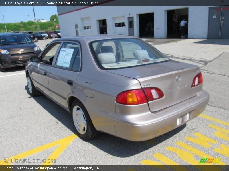 Sandrift Metallic / Pebble Beige 1999 Toyota Corolla CE