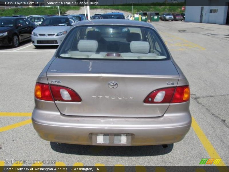 Sandrift Metallic / Pebble Beige 1999 Toyota Corolla CE