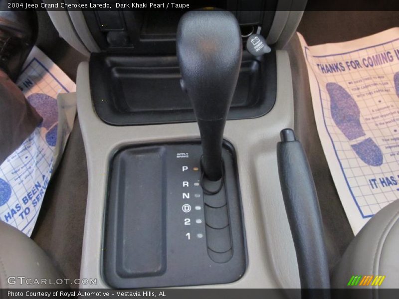 Dark Khaki Pearl / Taupe 2004 Jeep Grand Cherokee Laredo