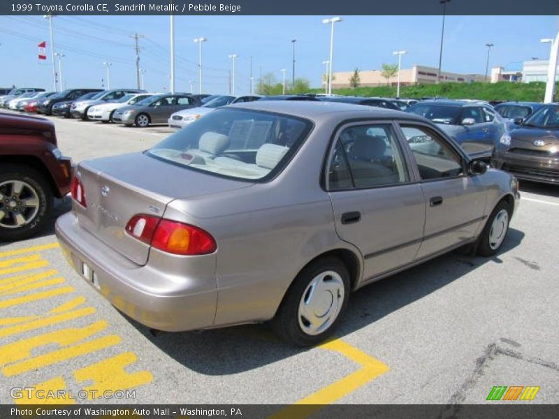 Sandrift Metallic / Pebble Beige 1999 Toyota Corolla CE