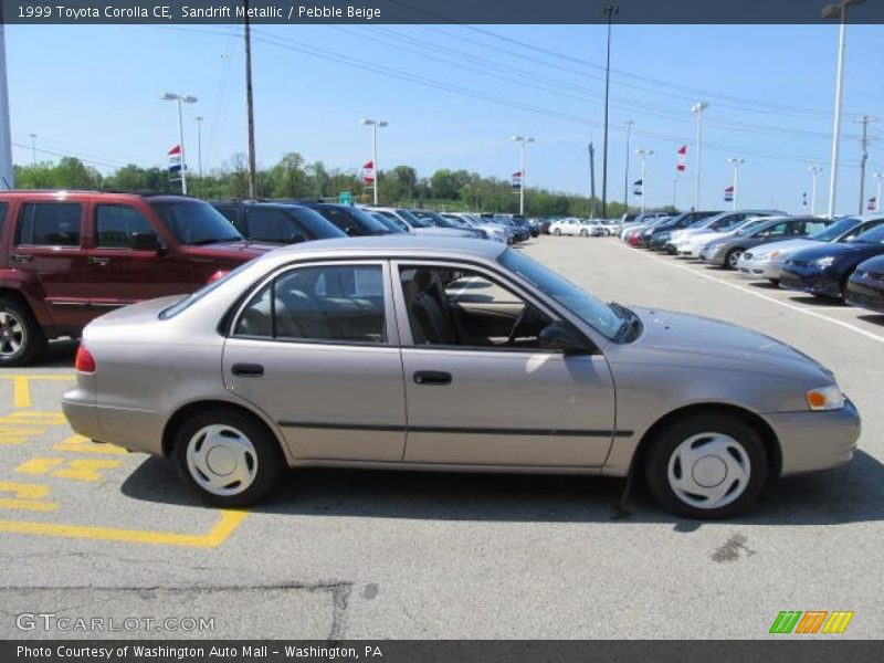 Sandrift Metallic / Pebble Beige 1999 Toyota Corolla CE