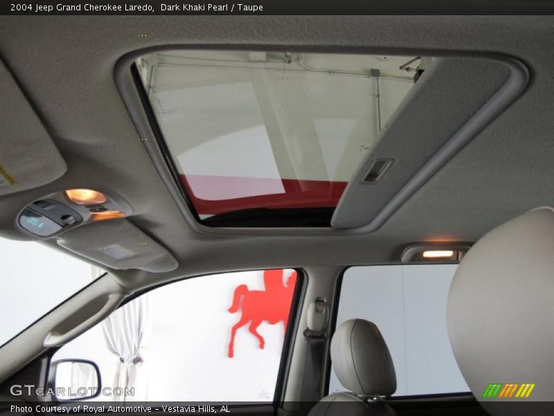 Dark Khaki Pearl / Taupe 2004 Jeep Grand Cherokee Laredo