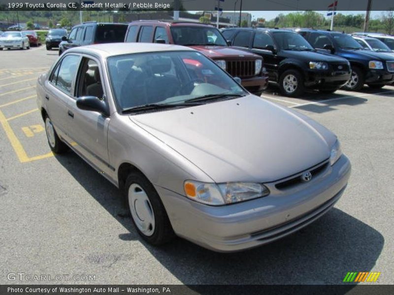 Sandrift Metallic / Pebble Beige 1999 Toyota Corolla CE