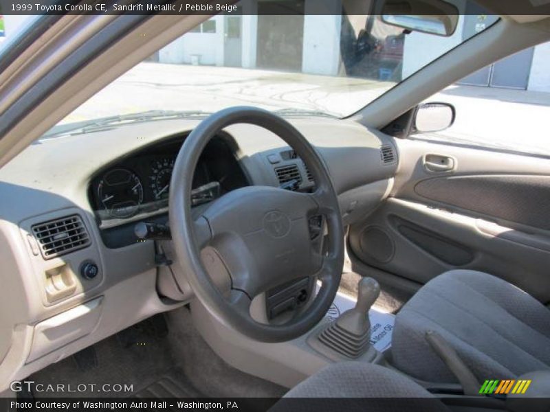 Sandrift Metallic / Pebble Beige 1999 Toyota Corolla CE