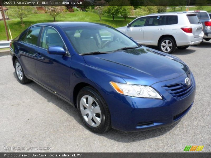 Blue Ribbon Metallic / Ash 2009 Toyota Camry LE