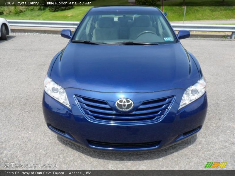 Blue Ribbon Metallic / Ash 2009 Toyota Camry LE