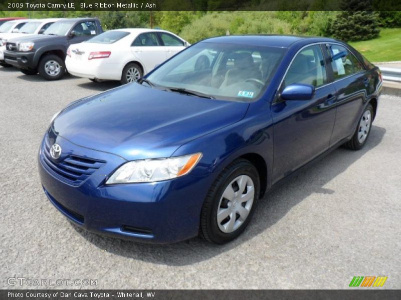 Blue Ribbon Metallic / Ash 2009 Toyota Camry LE