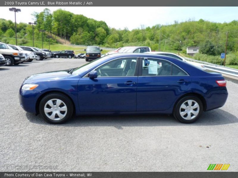 Blue Ribbon Metallic / Ash 2009 Toyota Camry LE