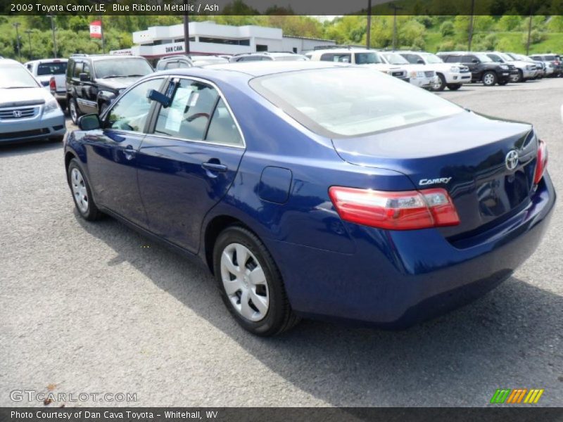 Blue Ribbon Metallic / Ash 2009 Toyota Camry LE