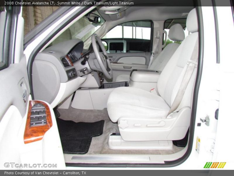  2008 Avalanche LT Dark Titanium/Light Titanium Interior