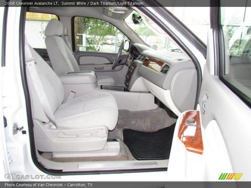  2008 Avalanche LT Dark Titanium/Light Titanium Interior