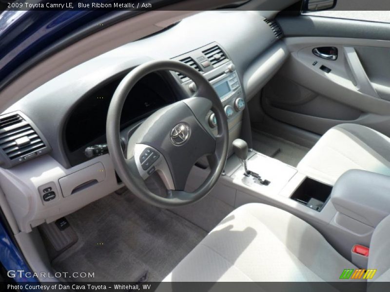 Blue Ribbon Metallic / Ash 2009 Toyota Camry LE