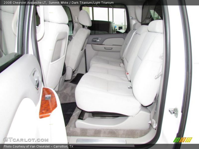 2008 Avalanche LT Dark Titanium/Light Titanium Interior