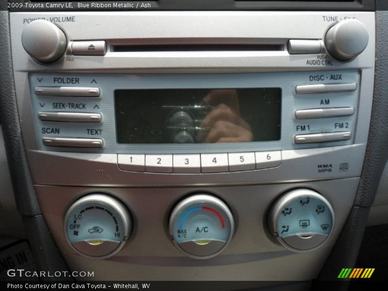 Blue Ribbon Metallic / Ash 2009 Toyota Camry LE