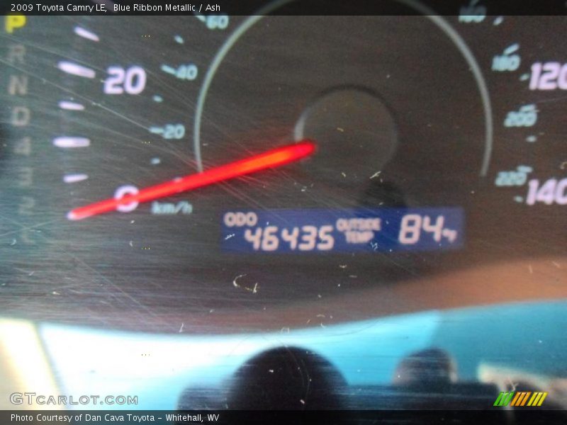 Blue Ribbon Metallic / Ash 2009 Toyota Camry LE