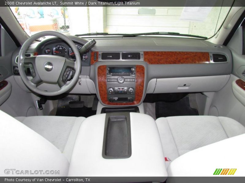 Dashboard of 2008 Avalanche LT