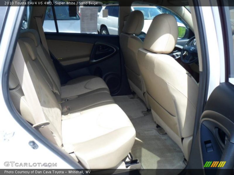 Super White / Sand Beige 2010 Toyota RAV4 V6 4WD
