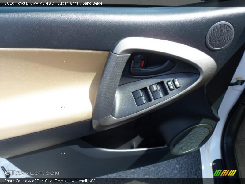 Super White / Sand Beige 2010 Toyota RAV4 V6 4WD