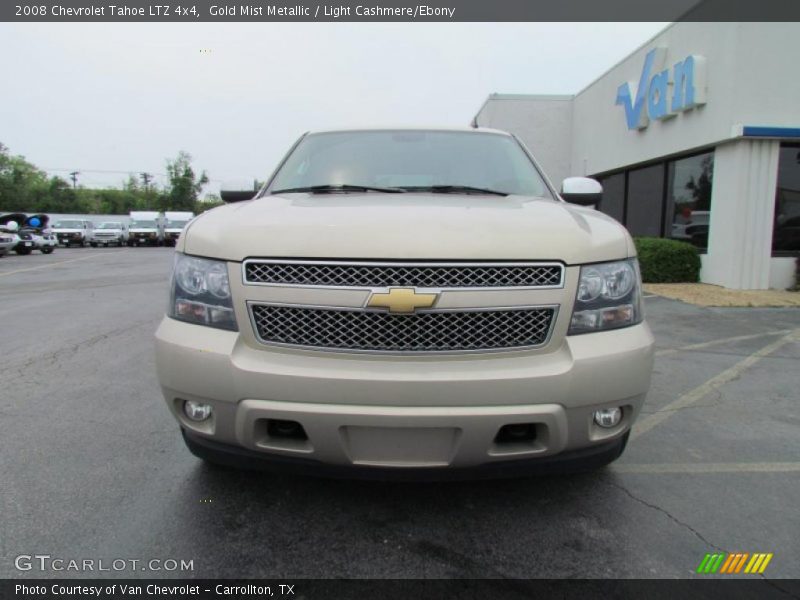 Gold Mist Metallic / Light Cashmere/Ebony 2008 Chevrolet Tahoe LTZ 4x4