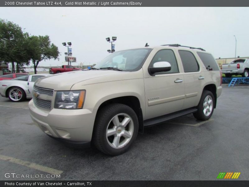 Gold Mist Metallic / Light Cashmere/Ebony 2008 Chevrolet Tahoe LTZ 4x4