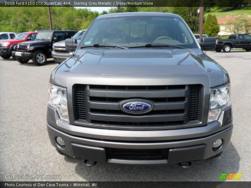 Sterling Grey Metallic / Stone/Medium Stone 2009 Ford F150 STX SuperCab 4x4