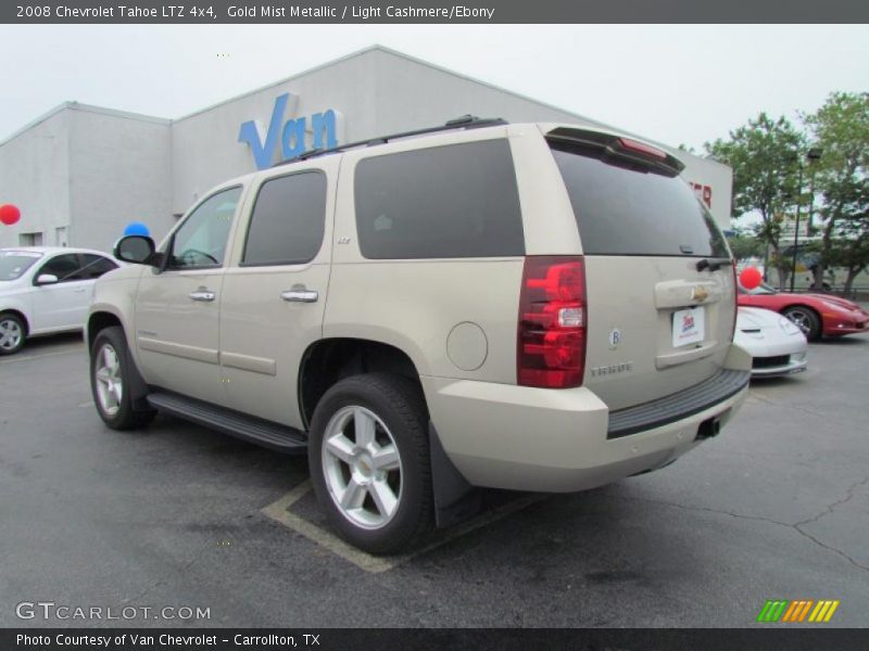 Gold Mist Metallic / Light Cashmere/Ebony 2008 Chevrolet Tahoe LTZ 4x4