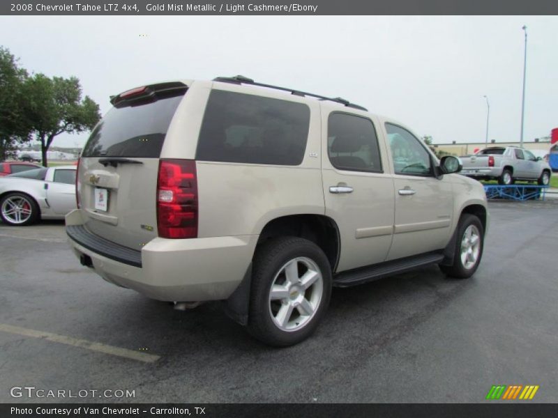 Gold Mist Metallic / Light Cashmere/Ebony 2008 Chevrolet Tahoe LTZ 4x4