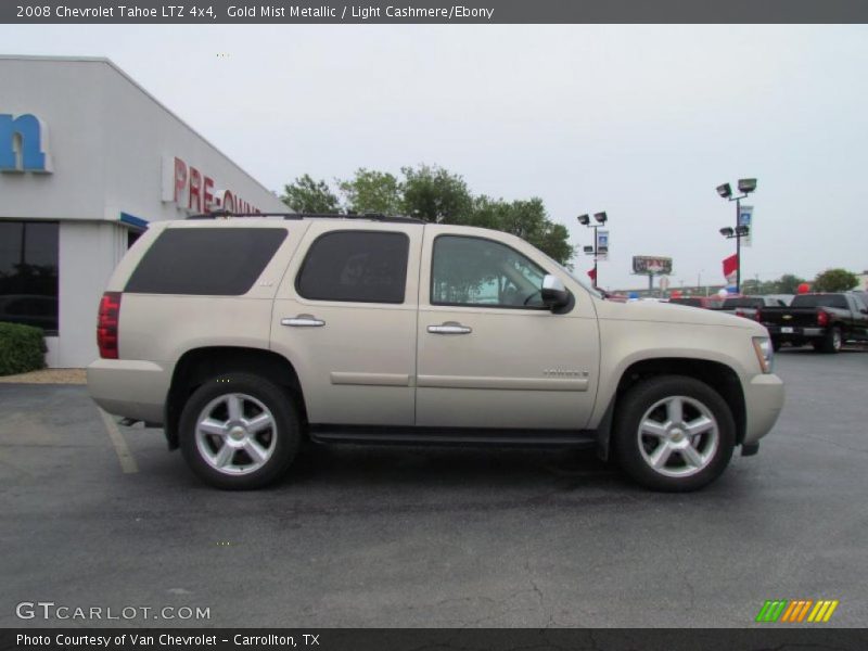 Gold Mist Metallic / Light Cashmere/Ebony 2008 Chevrolet Tahoe LTZ 4x4