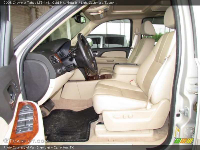 Gold Mist Metallic / Light Cashmere/Ebony 2008 Chevrolet Tahoe LTZ 4x4
