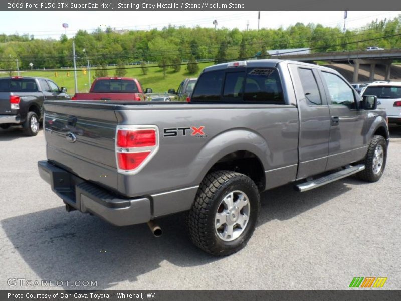 Sterling Grey Metallic / Stone/Medium Stone 2009 Ford F150 STX SuperCab 4x4