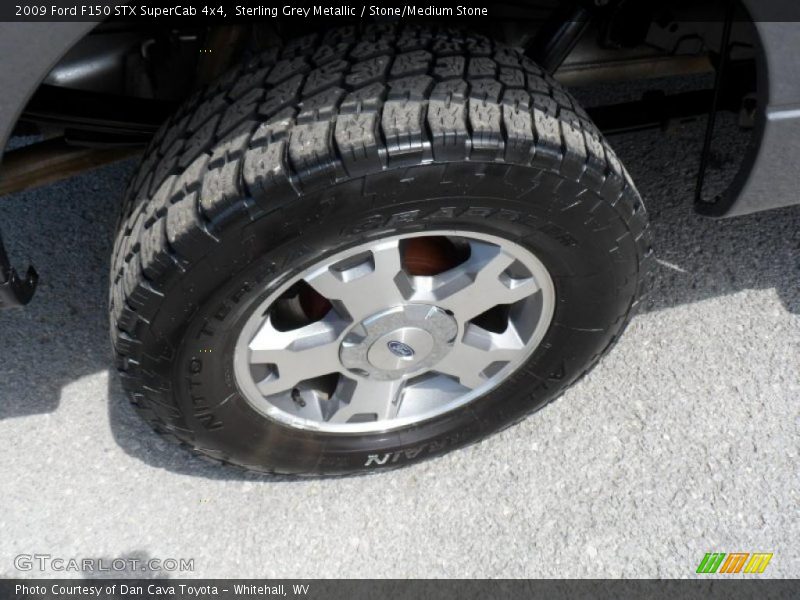 Sterling Grey Metallic / Stone/Medium Stone 2009 Ford F150 STX SuperCab 4x4
