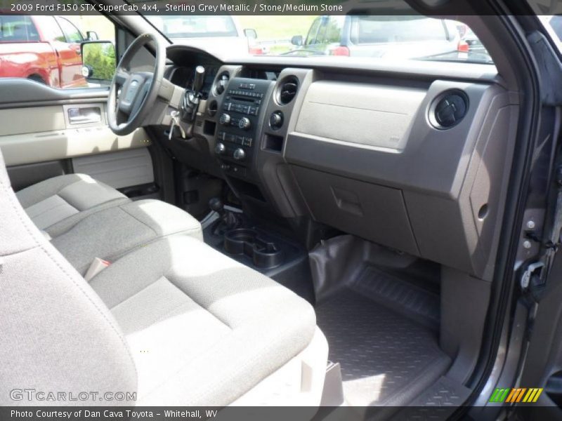 Sterling Grey Metallic / Stone/Medium Stone 2009 Ford F150 STX SuperCab 4x4