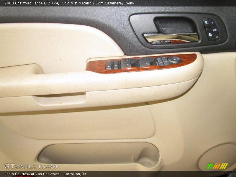 Gold Mist Metallic / Light Cashmere/Ebony 2008 Chevrolet Tahoe LTZ 4x4