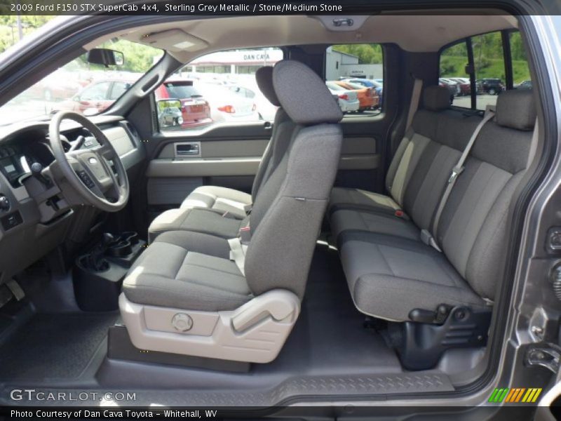 Sterling Grey Metallic / Stone/Medium Stone 2009 Ford F150 STX SuperCab 4x4