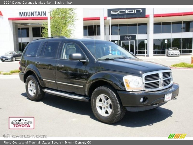 Black / Khaki 2004 Dodge Durango Limited 4x4