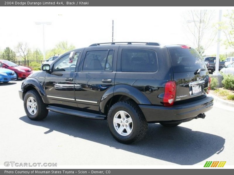 Black / Khaki 2004 Dodge Durango Limited 4x4