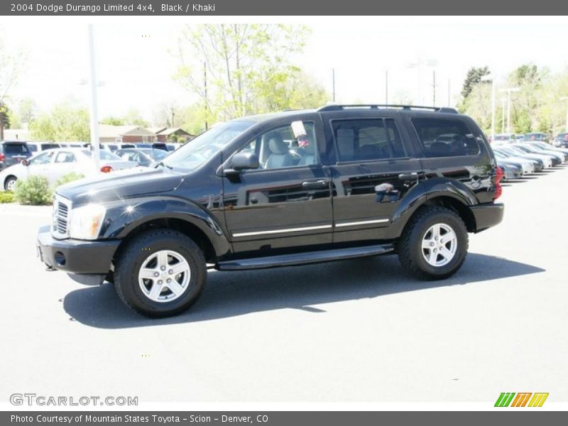 Black / Khaki 2004 Dodge Durango Limited 4x4