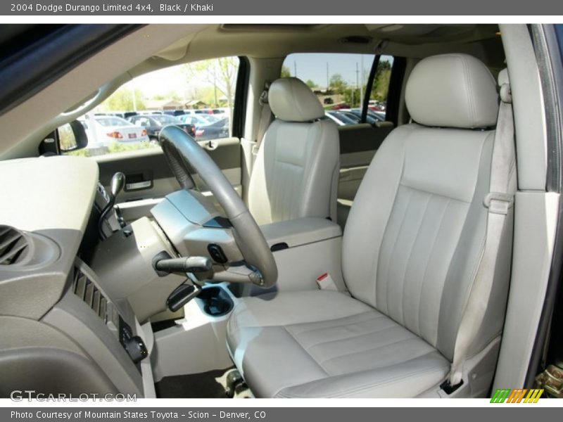Black / Khaki 2004 Dodge Durango Limited 4x4