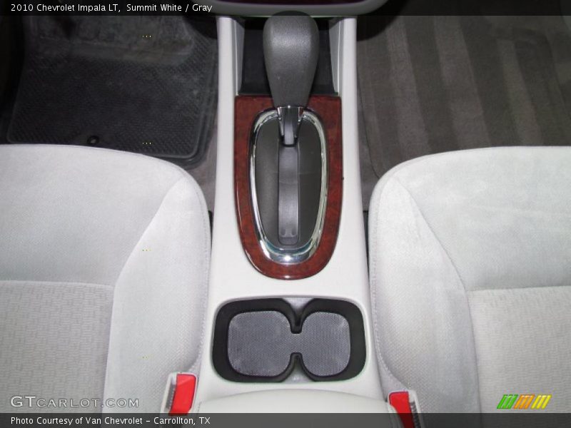 Summit White / Gray 2010 Chevrolet Impala LT