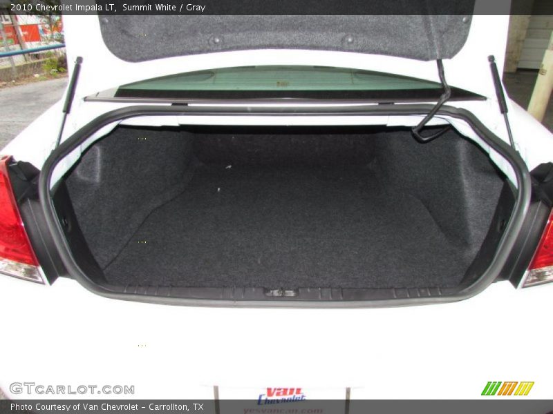 Summit White / Gray 2010 Chevrolet Impala LT