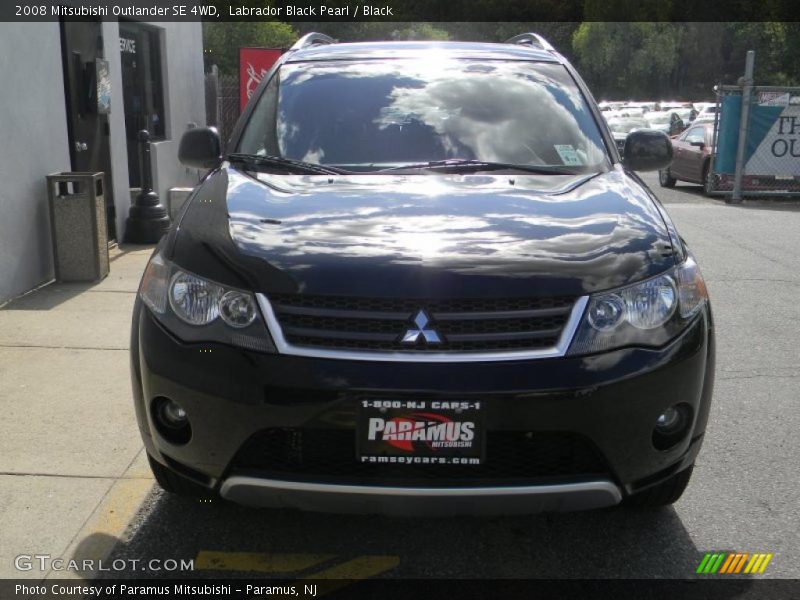 Labrador Black Pearl / Black 2008 Mitsubishi Outlander SE 4WD