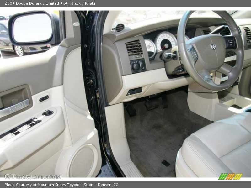 Black / Khaki 2004 Dodge Durango Limited 4x4