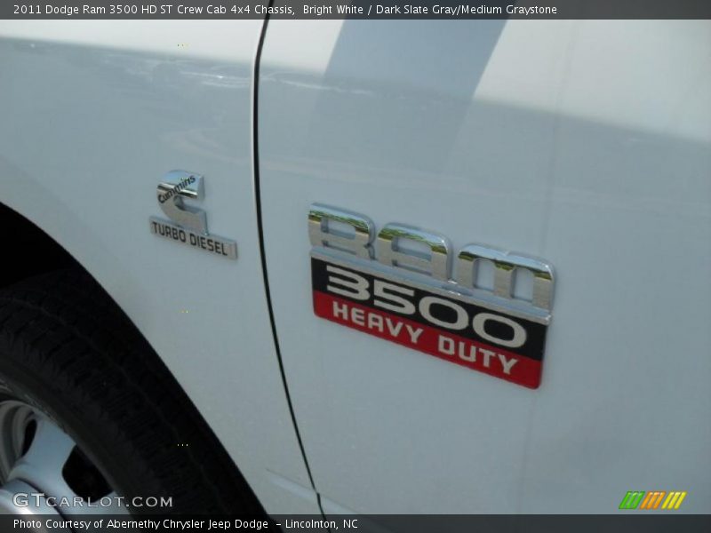  2011 Ram 3500 HD ST Crew Cab 4x4 Chassis Logo