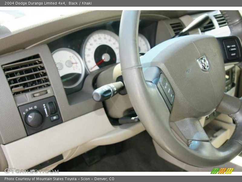 Black / Khaki 2004 Dodge Durango Limited 4x4