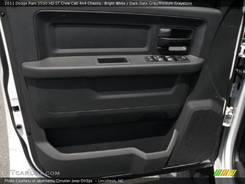 Door Panel of 2011 Ram 3500 HD ST Crew Cab 4x4 Chassis